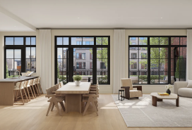 Sponsor co-op apartment, #3D at 201 East 23rd St. in Kips Bay, asking $1.325 million
